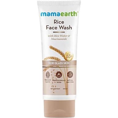 Mamaearth Rice & Water Face Wash