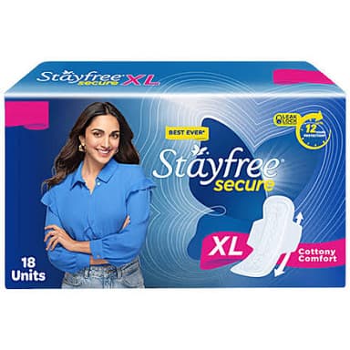 Stayfree Sanitary Pads xl 18pc
